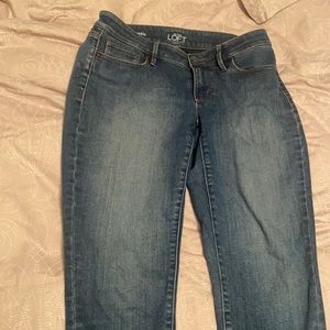 Loft Skinny Curvy Ankle Jean